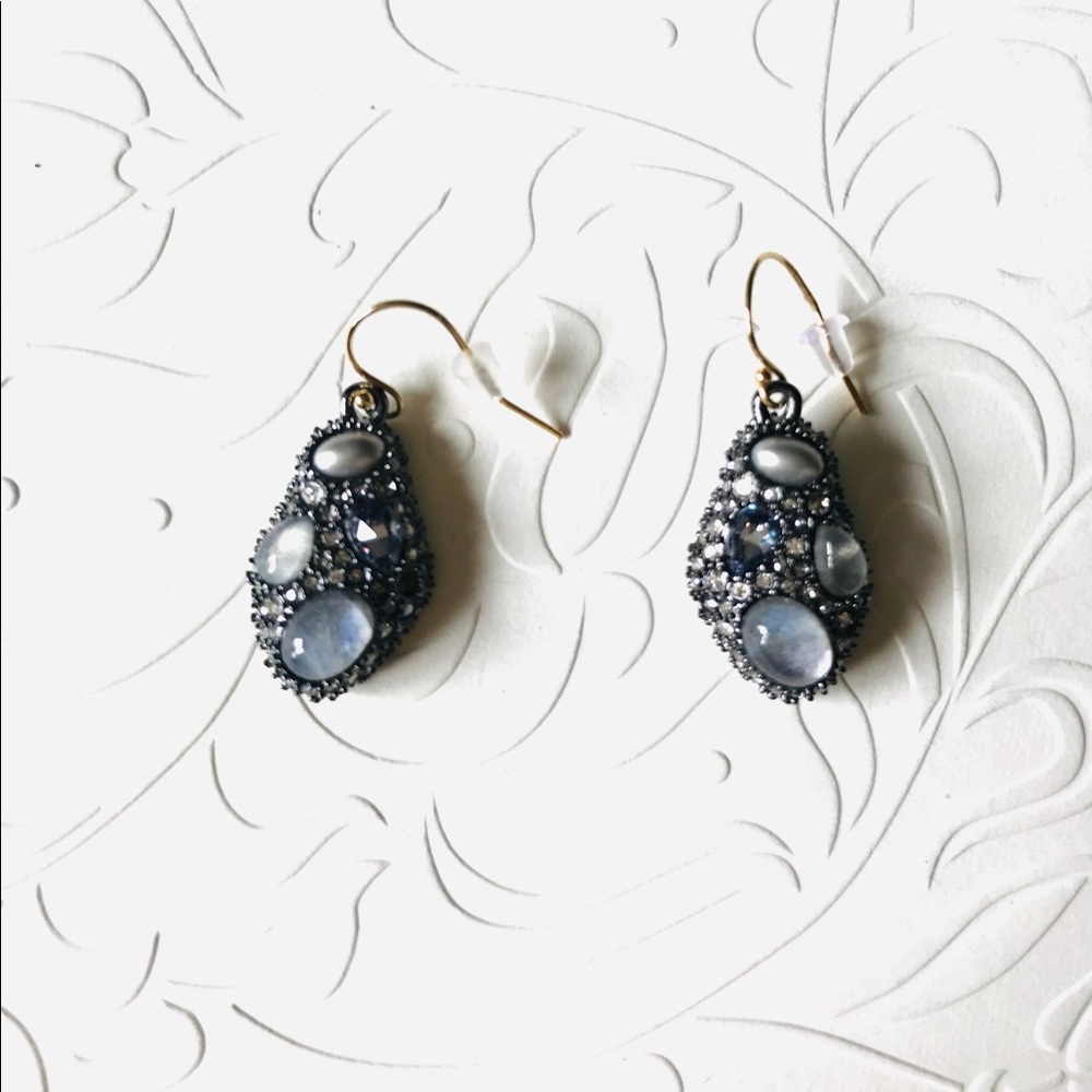 Alexis Bittar Stone Cluster Drop Earrings, NWT